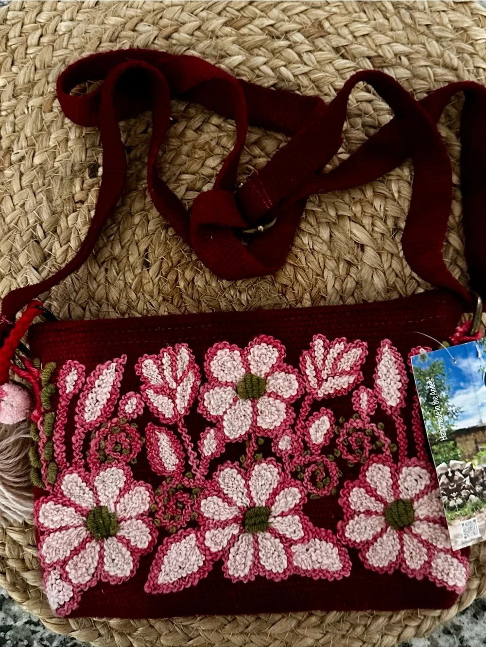 Artesana Love Handmade in the Andes Handbag - Picture 1 of 8